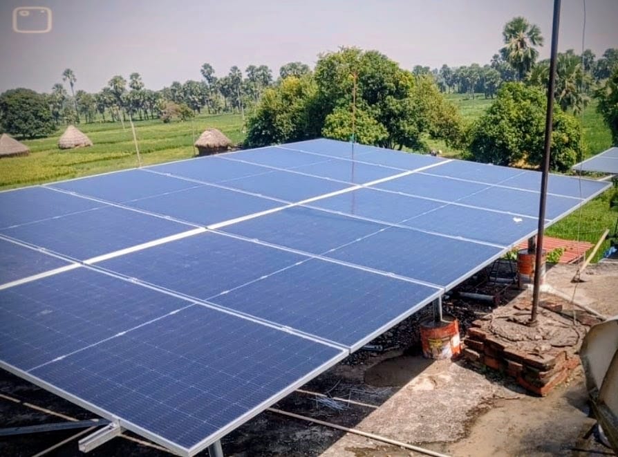Solar site installation 2