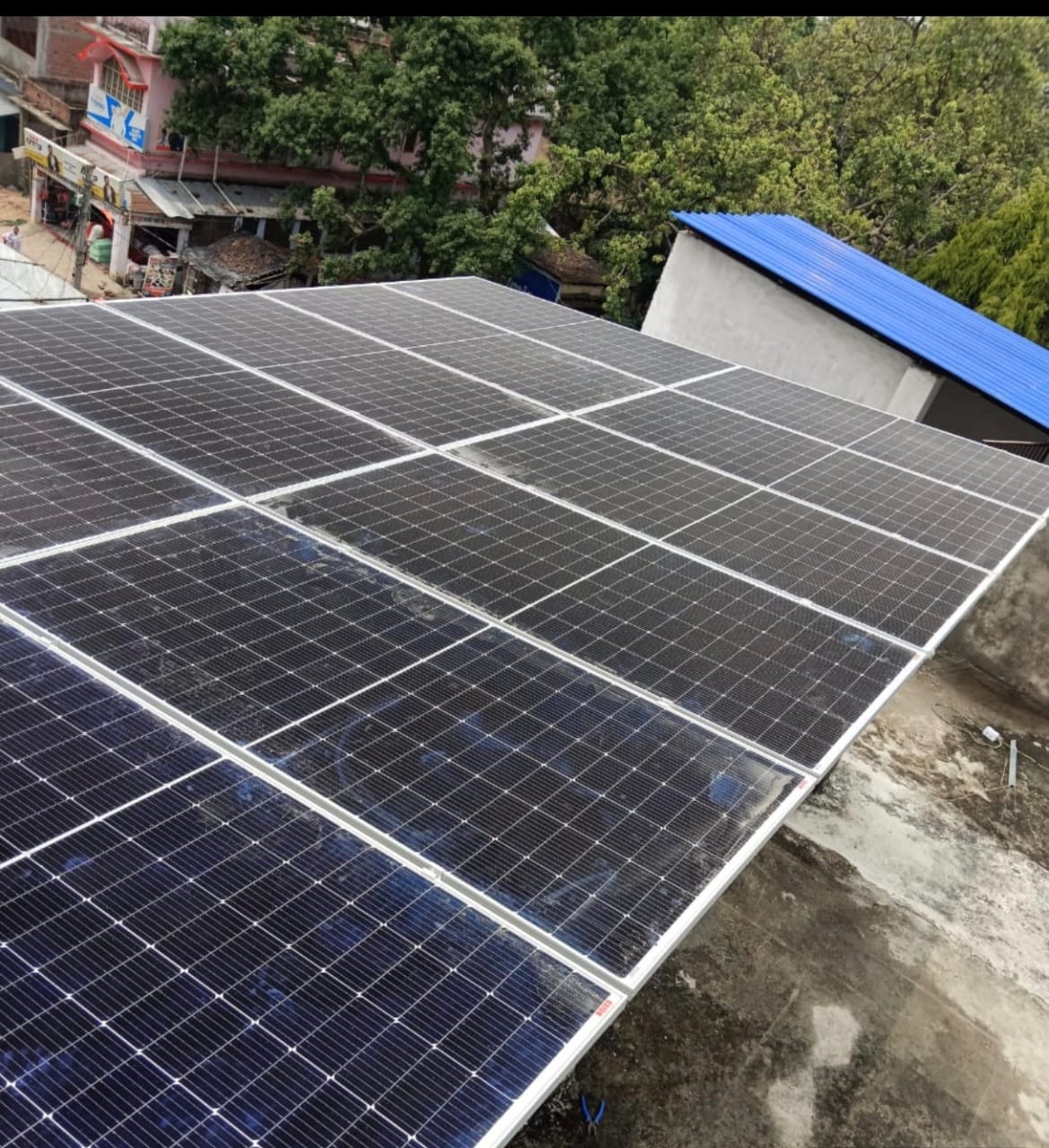 Solar site installation 4